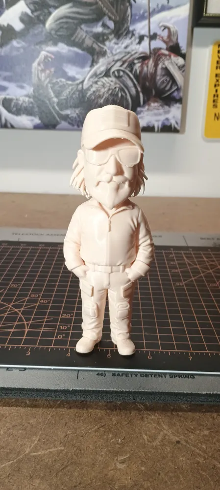 bobble head statue with colour(send your image on whatsapp)