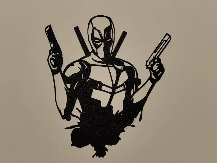deadpool wall art