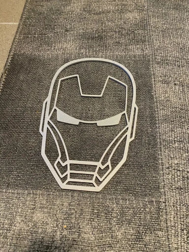 iron man helmet wall decor
