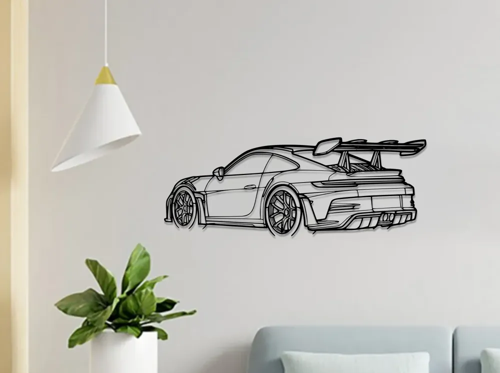 Porsche 911 GT3 RS Wall Art