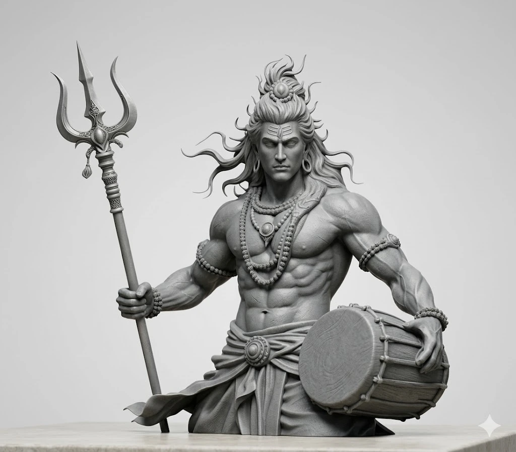 Lord Shiva 3d model