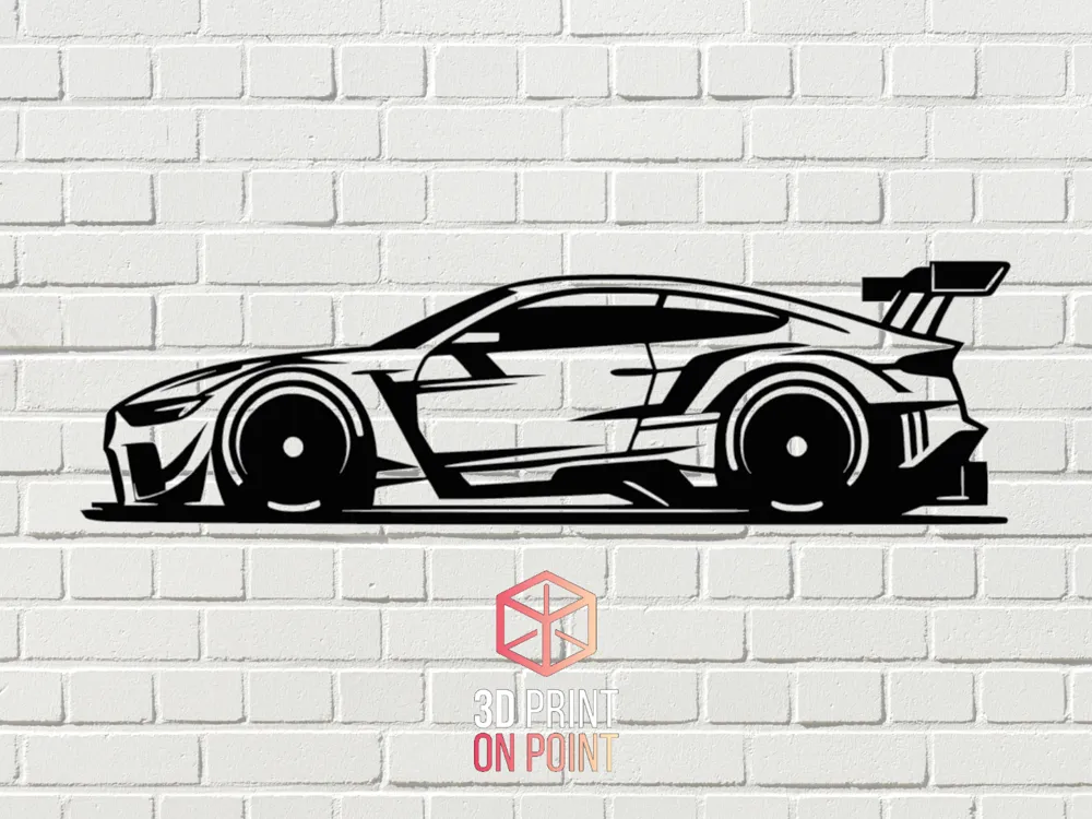 BMW GT - 2D WALL ART