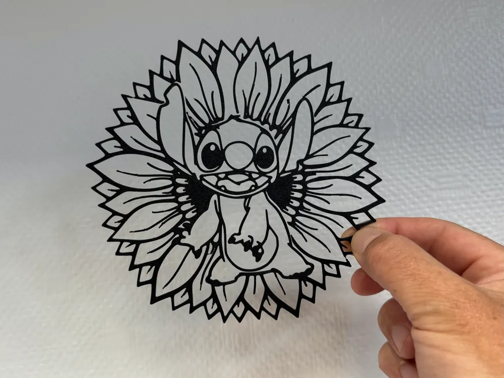 Deco Stitch with flower background Deco Stitch with flower background