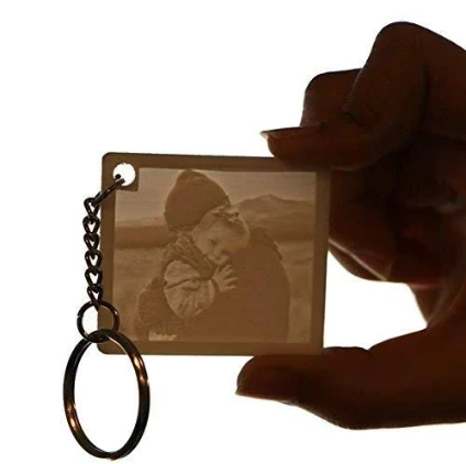 square litho keychain(send your image on whatsapp) (square)